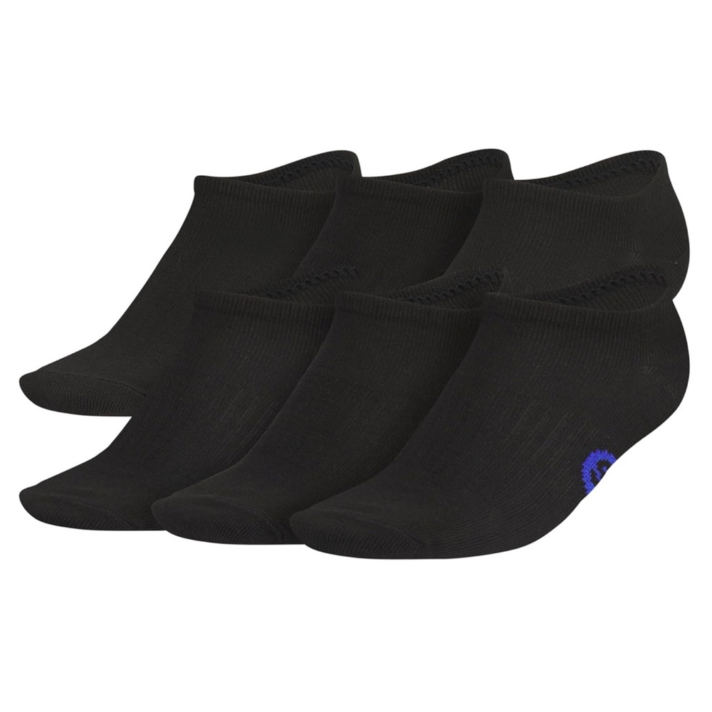 adidas Boys Youth 6-Pack Superlite Classic No Show Socks